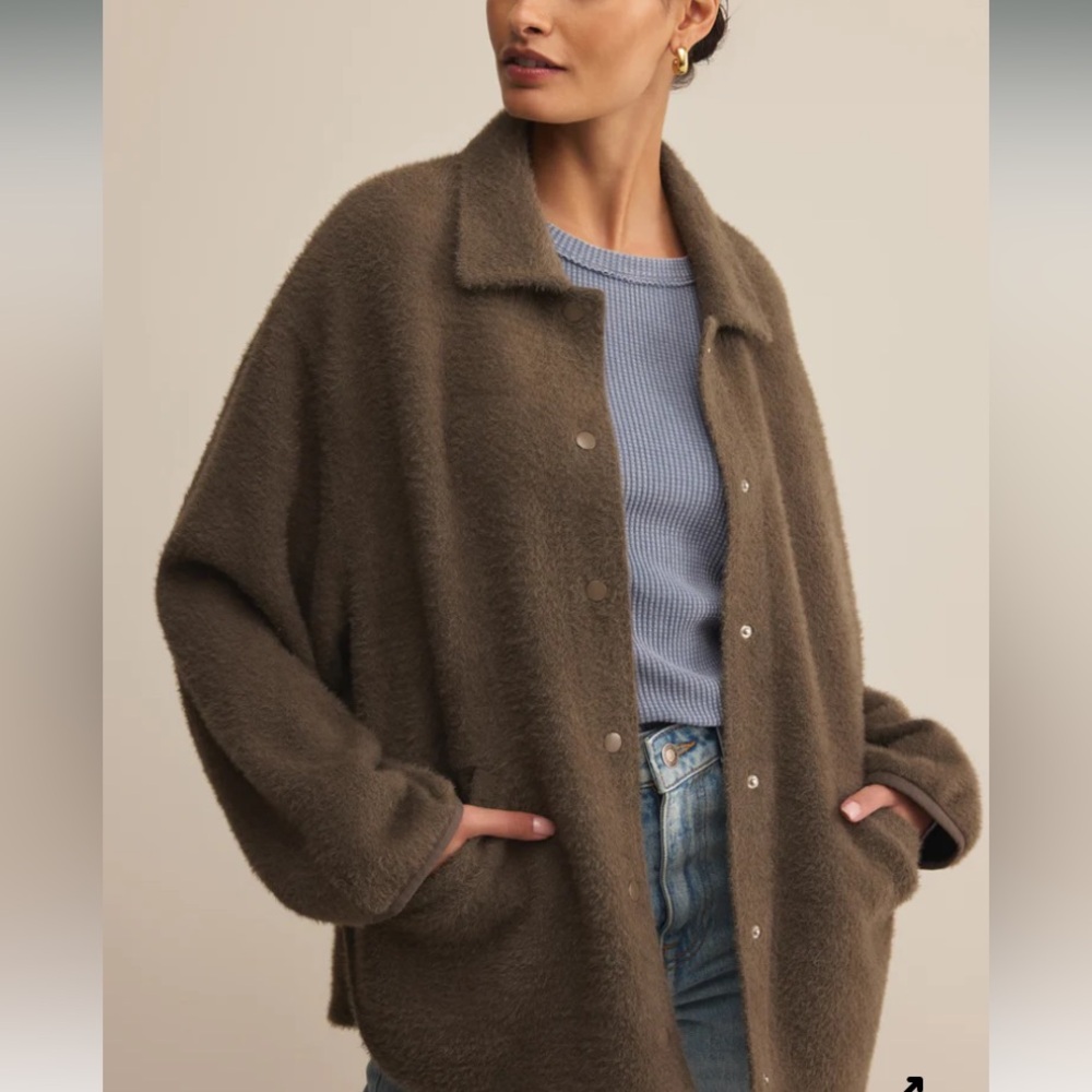 Z Supply Bronx Sweater Knit Jacket